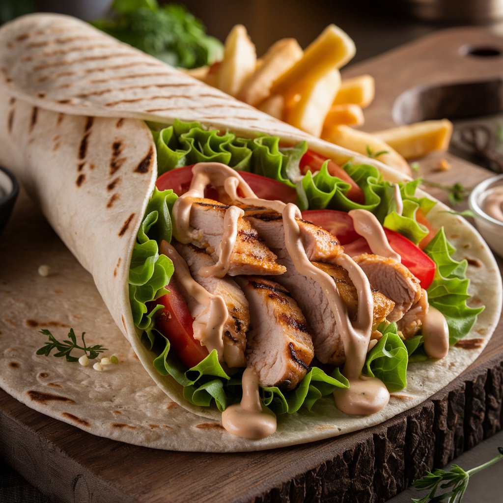 Grilled Chicken Wrap