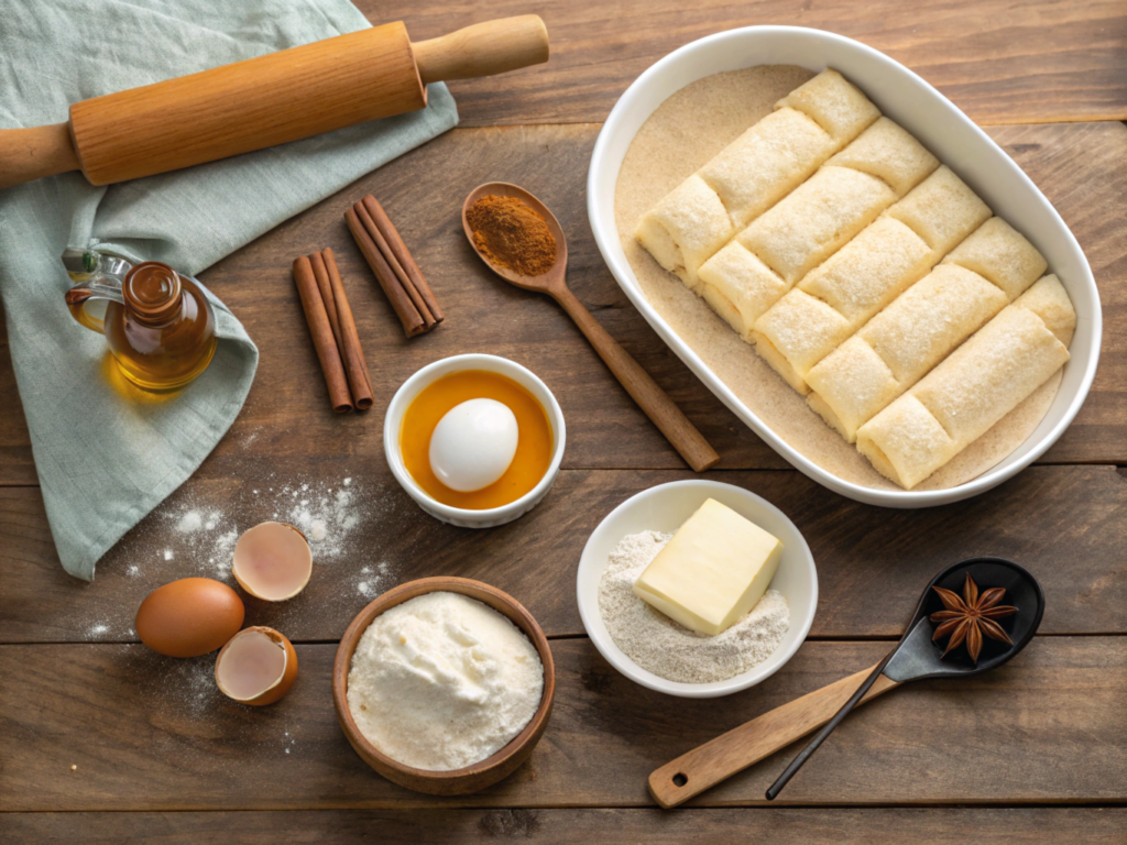 Key Ingredients for Churro Cheesecake Recipe - Easy, Delicious, Step-by-Step Guide