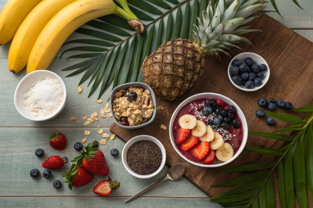 Ingredients in Acai Bowls