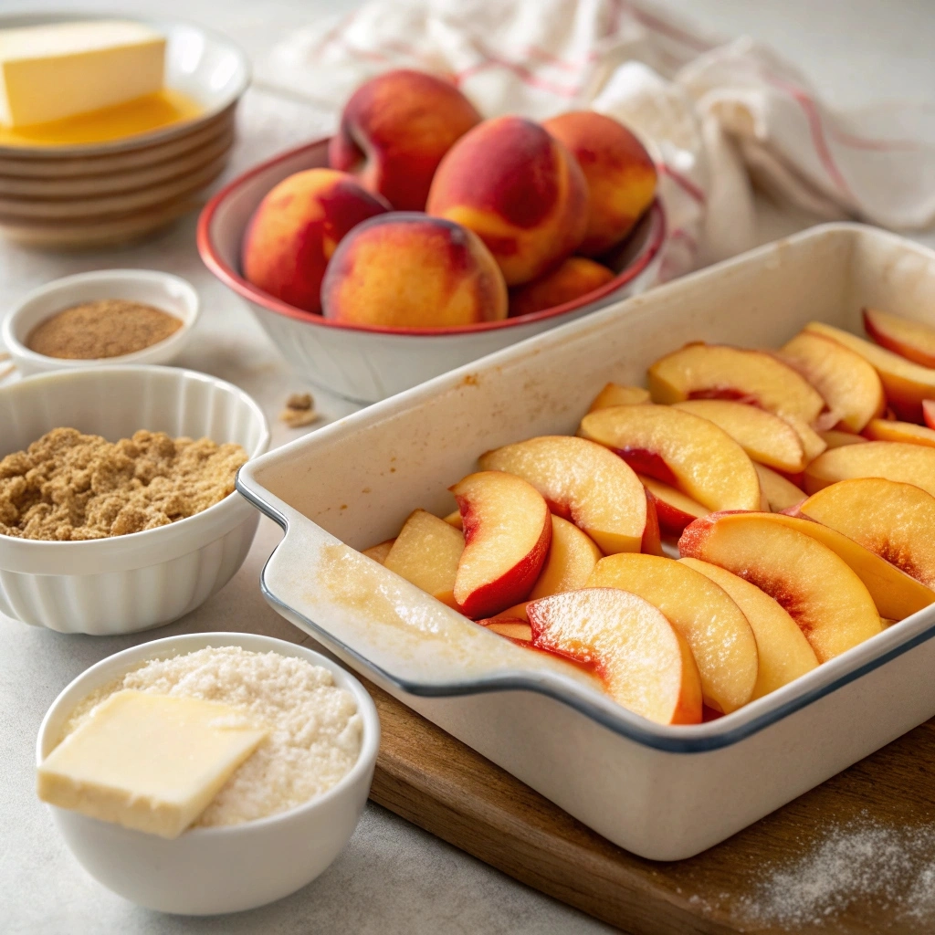 Peach Crumble Recipe