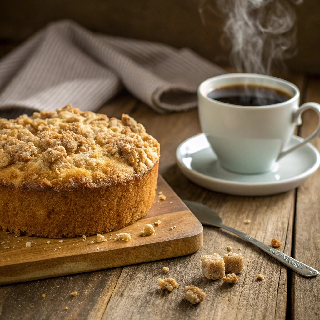 Coffee Cake Recipe with Oatmeal Streusel - Easy & Delicious