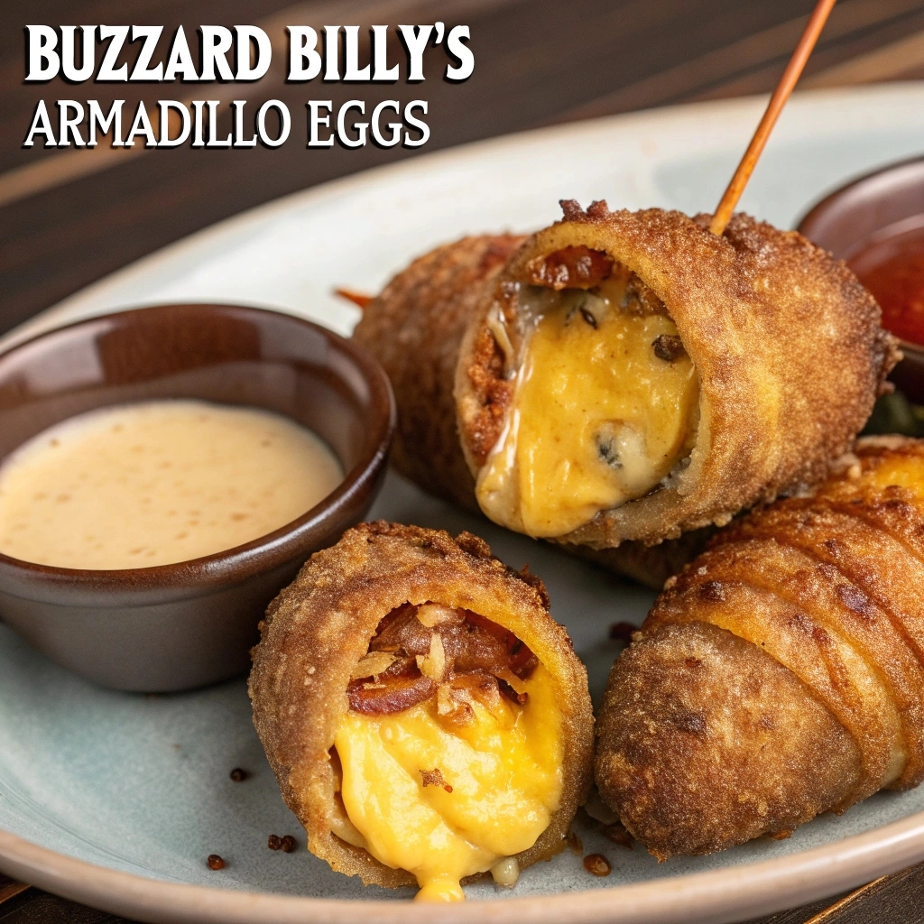 What is a Buzzard Billy's Armadillo Egg? A Tex-Mex Delight