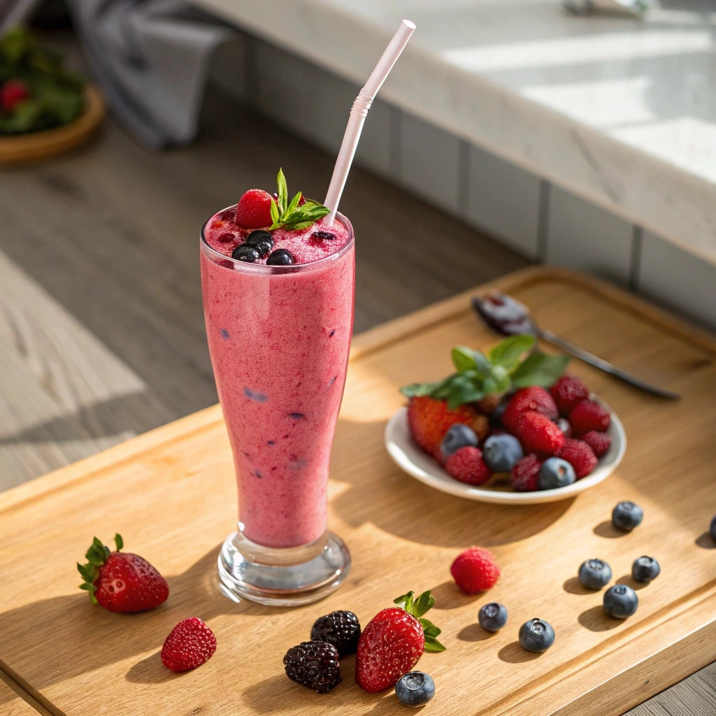 Berry Blast Smoothie Recipe – Healthy & Refreshing Drink